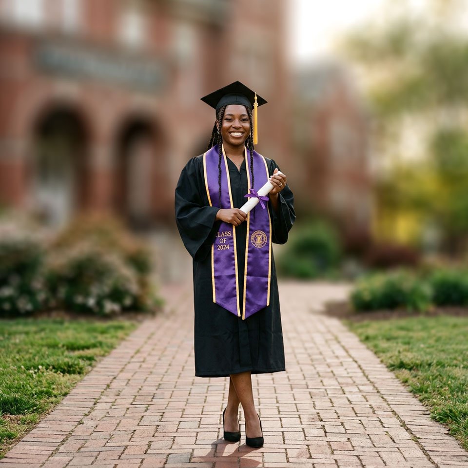 graduation portrait